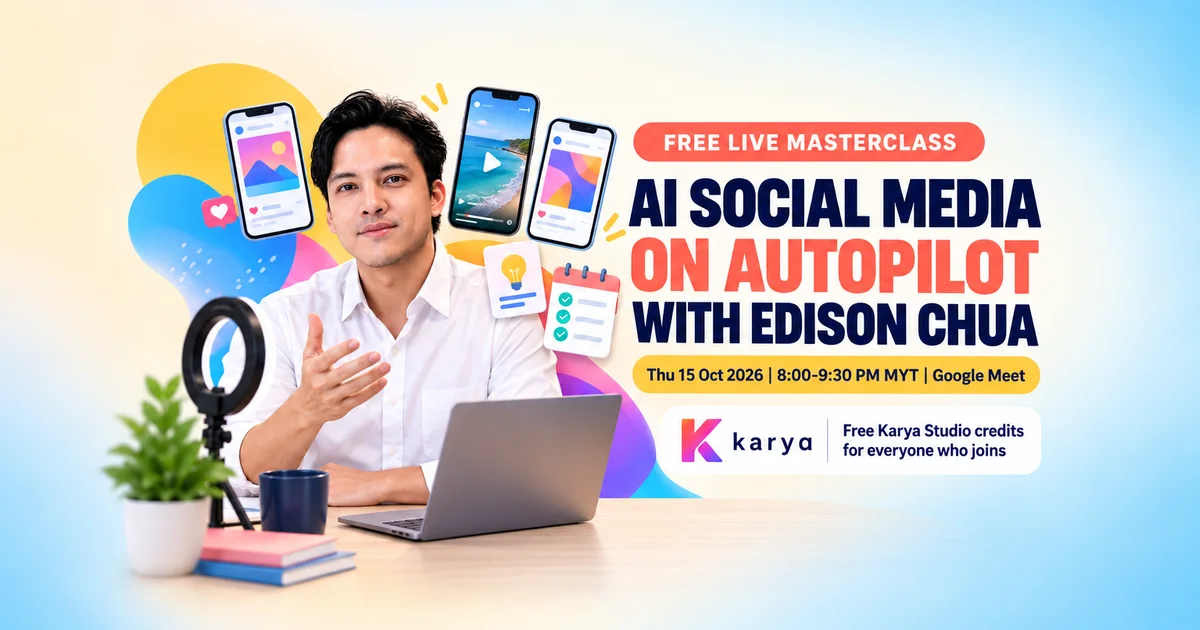 Free AI Social Media Masterclass: Stop Posting by Hand