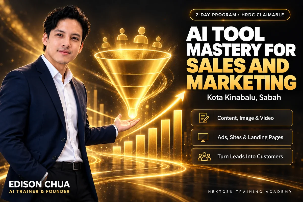 AI Tool Mastery for Sales and Marketing training cover