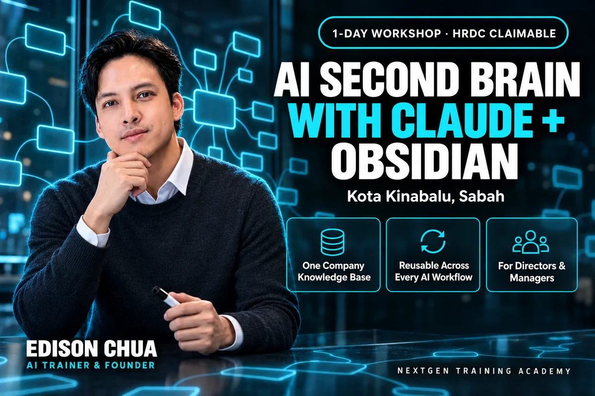 Build Your Company's AI Second Brain with Claude + Obsidian training cover