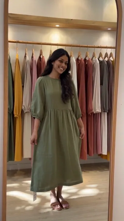 AI UGC video example: clothing